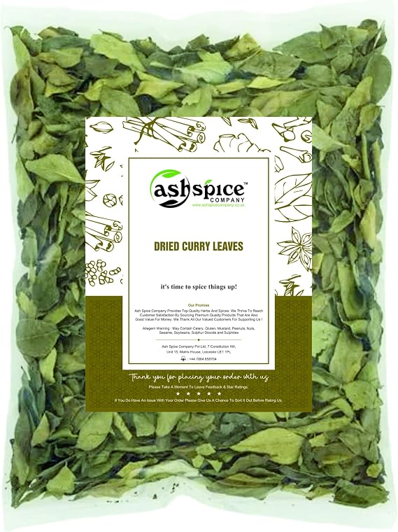 Dried Curry Leaves by Ash Spice Comp® 10g-200g (200g)