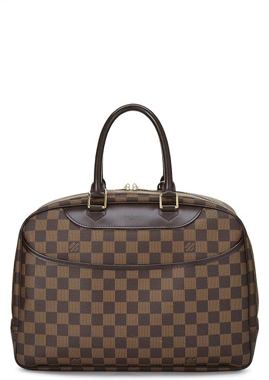 Pre-Loved Damier Ebene Deauville Special Order, Brown