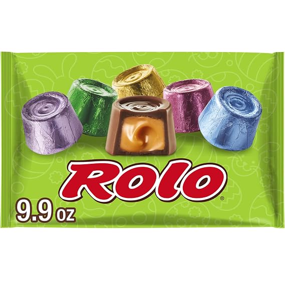 ROLO Rich Chocolate Caramels, Candy Bag, 9.9 oz