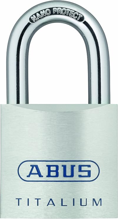 ABUS 80TI/50 KD Titalium Aluminum Alloy Padlock Keyed Different