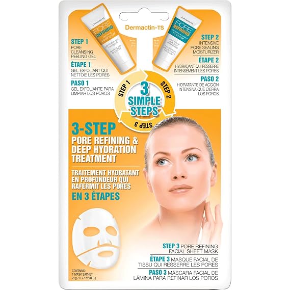 Dermactin-TS 3-step Pore Refining Deep Hydration Treatment