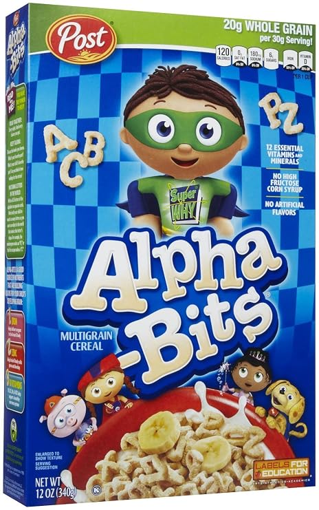 Post Alpha Bits - 12 oz (Packaging may vary)