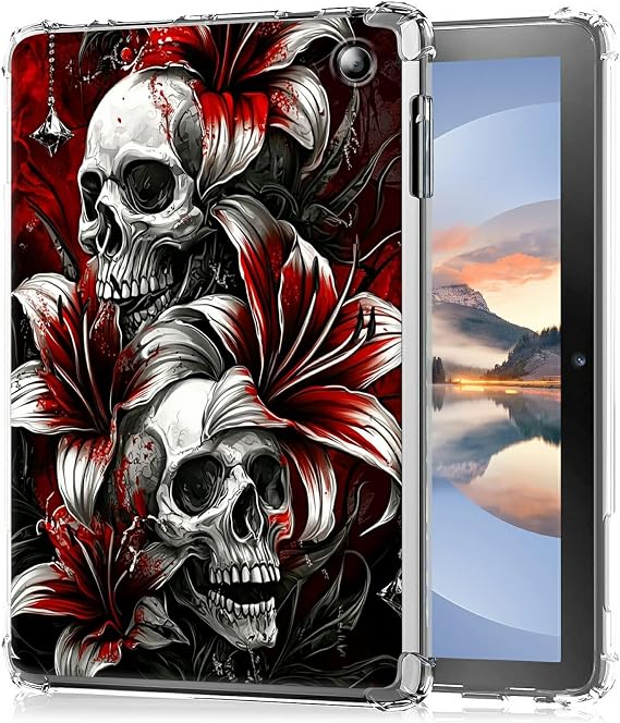 Clear Case 7 Inch Kobo Libra Color 2024 / Kobo Libra 2 2021 Transparent TPU Silicone Protective Shell Impact Resistant Case for eReader, Kobo Libra Color 7 Inch 2024, Saffron Cal.