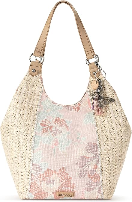 Sakroots Roma Straw Shopper