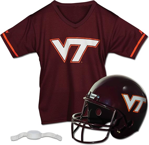 Franklin Sports NCAA Kids Helmet + Jersey Set