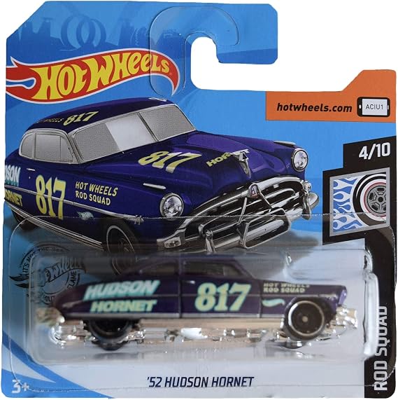 Hot Wheels '52 Hudson Hornet, Short Card