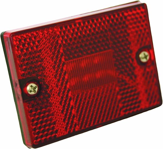 Blazer International C523R LED Rectangular Clearance/Side Marker Light, Red