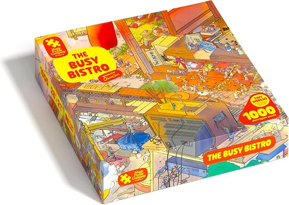 The Busy Bistro 1000-Piece Puzzle by The Magic Puzzle Company Series 2