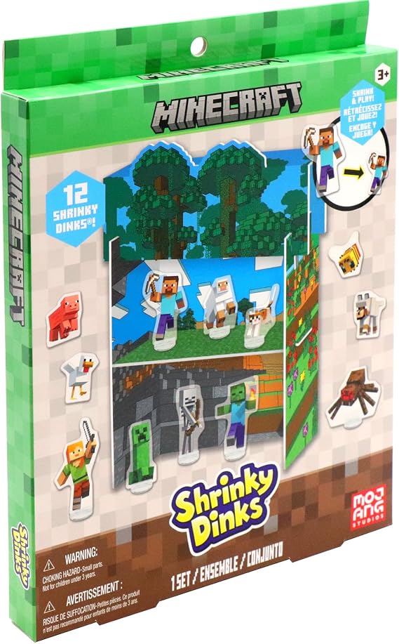 Tara Toy Minecraft Shrinky Dinks