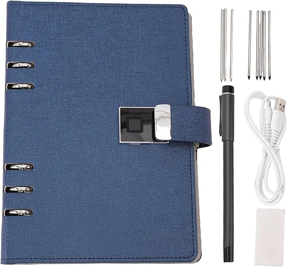 RIZGHWOY Smart Notebook Digital AI Transcription, Reusable, Sync with Smart Pen, Real Time, Note Taking, Capture Imagination