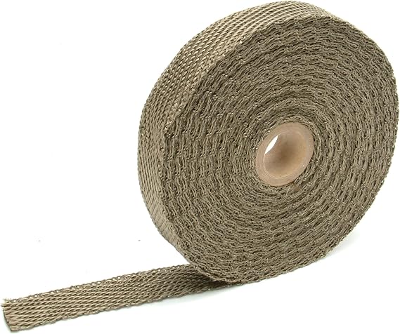 Design Engineering 010126 Titanyum 1 "x 50' LR Teknolojili Egzoz Isı Sarma