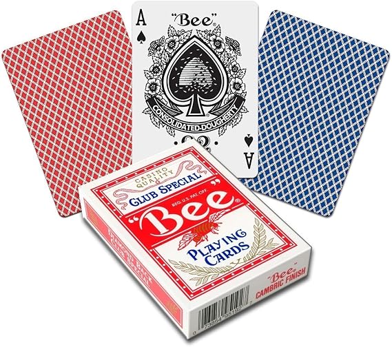 Bee Club Special Playing Cards 1 ea (Color May Vary) (Pack of 12)