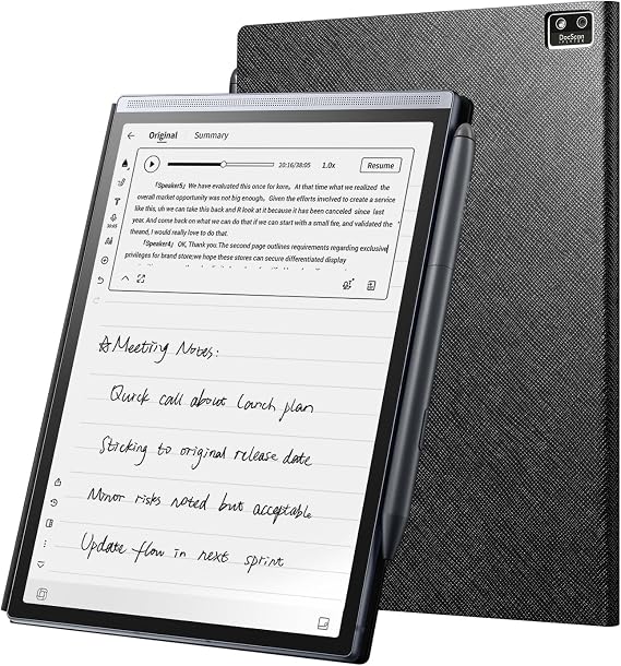 iflytek AINOTE Air 2 Bundle with Black Folio Case