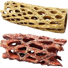 2Pcs Shrimp Hide, Aquarium Caves and Hides, Shrimp Hides for Aquarium, Betta Fish Tank Decoration, Simple To Clean Without Special Tools