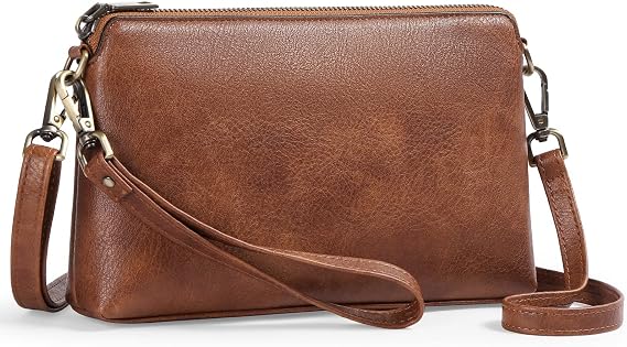 GAEKEAO Small Crossbody Bags for Women RFID Wristlet Clutch Wallet Purses