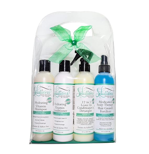 Nzuri Solutions Hair Regimen Moisture and Maintenance set