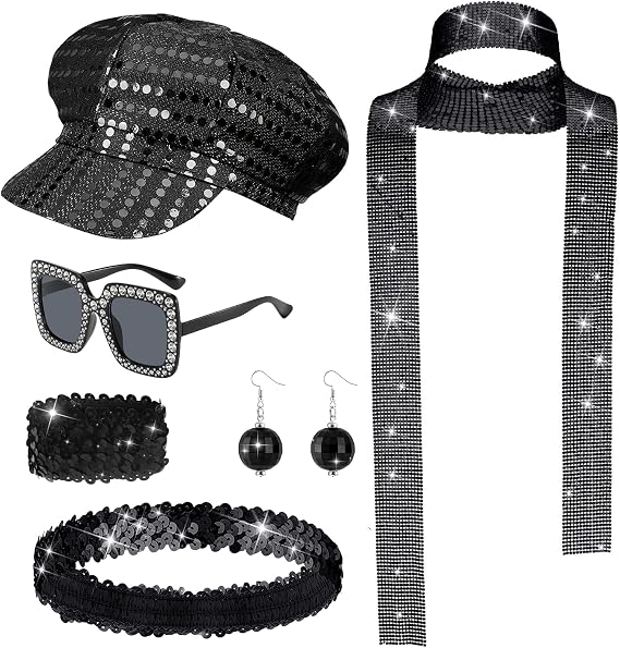 Xerteam 70s Disco Accessories Women's Costume Set