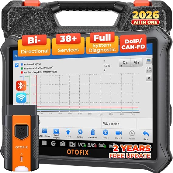 OTOFIX D1 Lite OBD2 Scan Tool, All System Diagnostic, DoIP CAN FD, FCA SGW