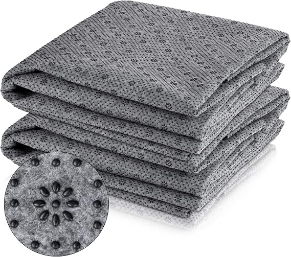 2 Pack Non Slip Rug Backing Cloth Antislip Tufting Fabric 70x39 Inch