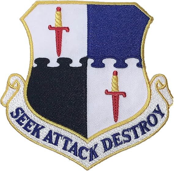 52nd Fighter Wing Patch Plastic Backing