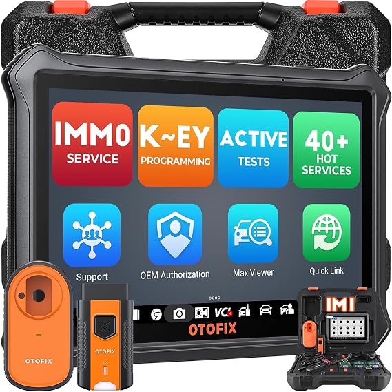 OTOFIX Diagnostics Scanner IM/M0 Expert IM1 Programming Scan Tool for Car, OE Level OBD2 Scanner with XP1 Progammer, Support DoIP & CAN-FD, Auto VIN & Auto Scan, 2 Years Free Update(Value for $398)