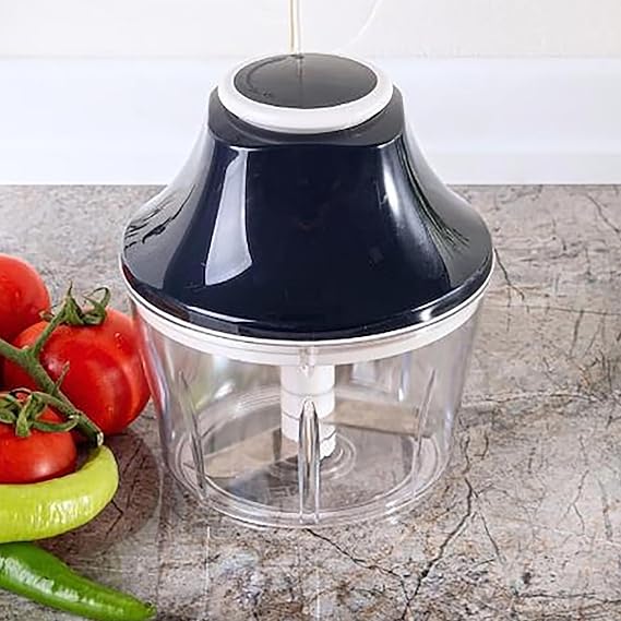 Promotional Manual Vegetable Chopper, Push Rondo, Kitchenware (Black)