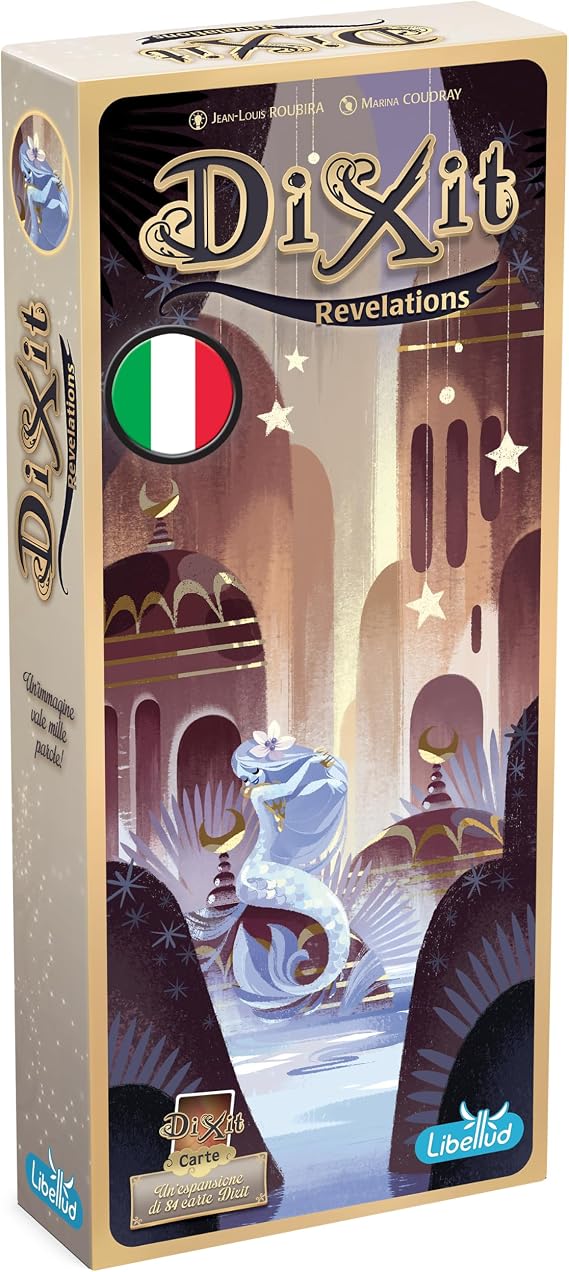 Asimodee DIX09IT Dixit Revelations, Board Game, Multicolored