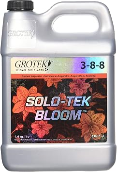 Grotek GT10104364 Solo Tek Bloom Plant Nutrient, 1L
