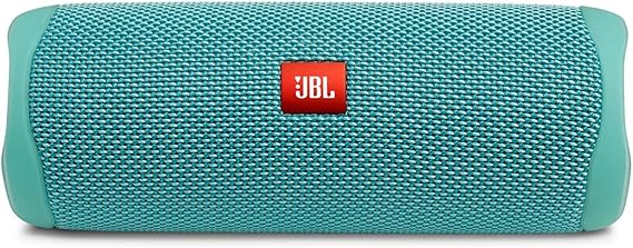JBL FLIP 5, Waterproof Portable Bluetooth Speaker, Teal | Sounds better than ever, Bring the party anywhere, Make a splash with IPX7 waterproof design, A rainbow of colours