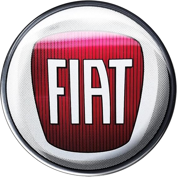 Fiat 21225 Official 3D Sticker Logo 75 mm
