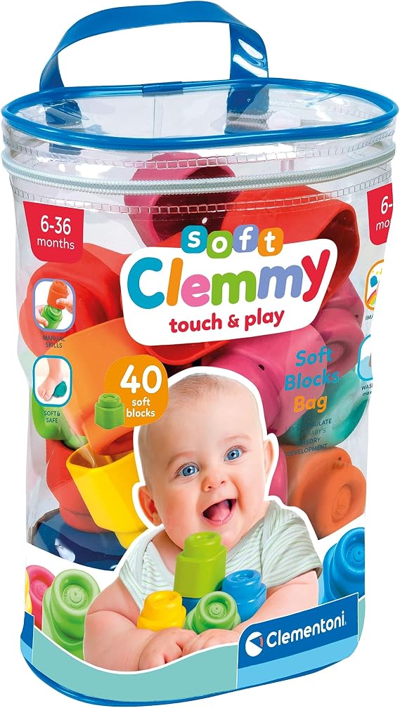Clementoni Clemmy 17878 40 pieces transparent girl bag multicolored