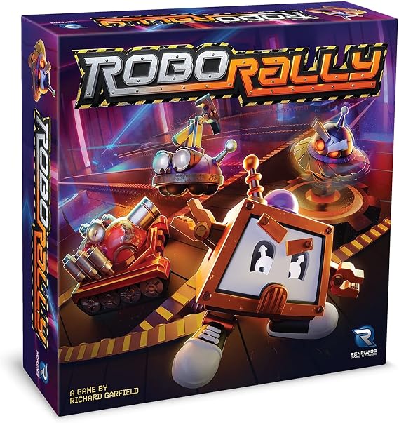 Renegade Game Studios Robo Rally Board Game Strategy Programming with 6