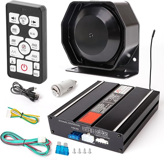 Police Car Emergency Siren Pa System for Truck Firefighter Vehicles