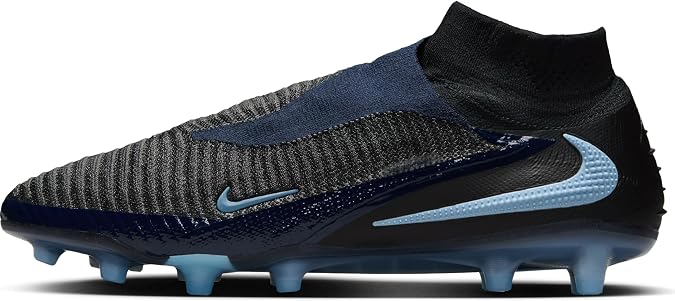 NIKE Men Phantom 6 High Elite Fußballschuh für Kunstrasen Soccer Shoe, Black, 7.5 UK