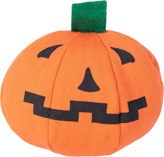 Yeowww! Catnip Haloween Pumpkin Catnip Cat Toy - 3 in toy for cats - 100% Stuffed with Premium Organically Grown Catnip, Made in USA