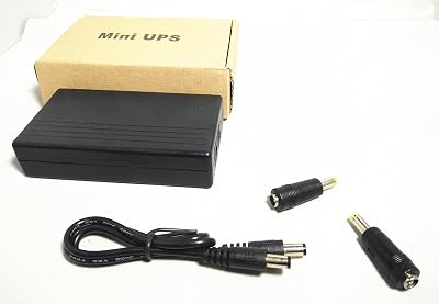 CE Quality 6000mA 22.2W 12V 2A DCDC Uninterruptible Power Supply Mini UPS with Back Up Battery for Modem, Router, CCTV Camera DVR and LED Lighting