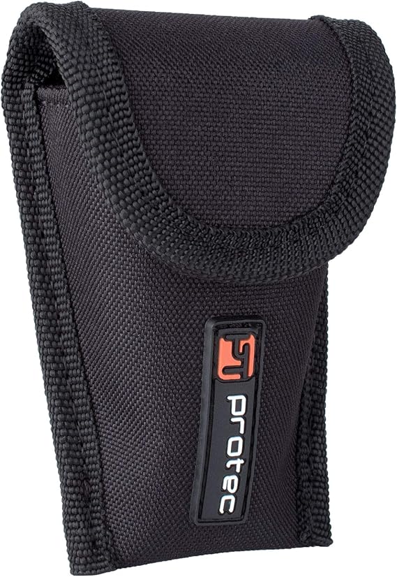 Protec Trombone/Euphonium Mouthpiece Padded Nylon Pouch with Secure Hook and Loop Closure, Model A204