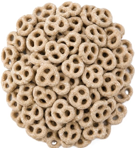 Cinnamon Yogurt Covered Pretzels 1 lb Sweet & Spiced Crunchy Pretzel Treats