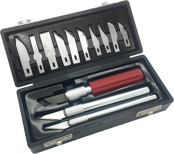 SMB Precision Hobby Knife Set (1/3/10/60) (1)