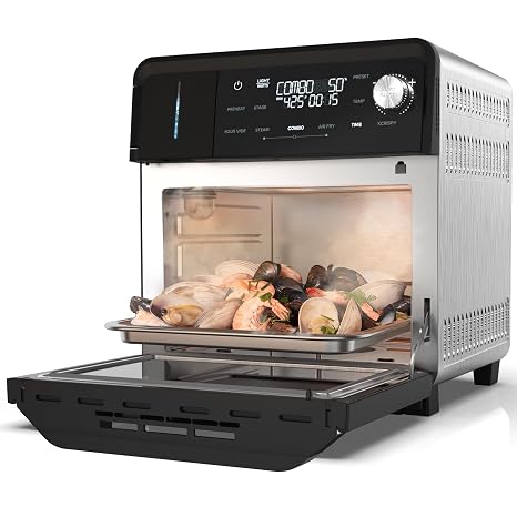 Nuwave PFAS-Free Steam Oven & Air Fryer, All-in-One Convection Cooker