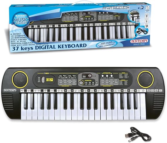 Bontempi 37 Keys Keyboard with USB Connection