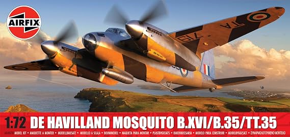 Airfix X4070 1/72 De Haviland Mosquito B.XVI/B.35/TT.35 Plastic Model (Airplane)