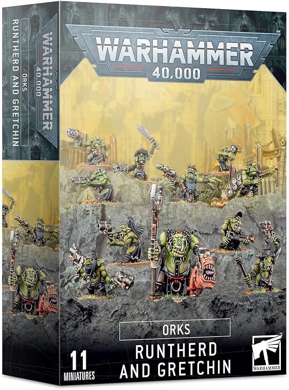 Games Workshop - Warhammer 40,000 - Orks: Runtherd And Gretchin