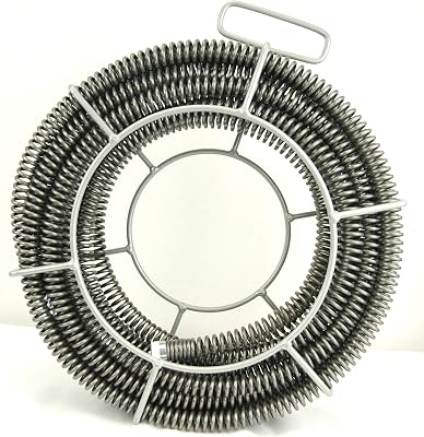 BLUEROCK 78 x 45 Sectional Pipe Drain Cleaning Cable & Carrier fits RIDGID K60 A-62 C10 Cable