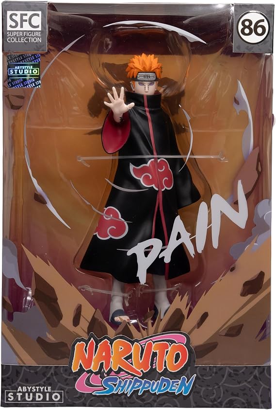 ABYstyle Studio Naruto Shippuden Ağrı 7.5" Uzun SFC Koleksiyon PVC Figür Heykeli Anime Manga Heykelcik Ev Odası Ofis Dekoru Hediye