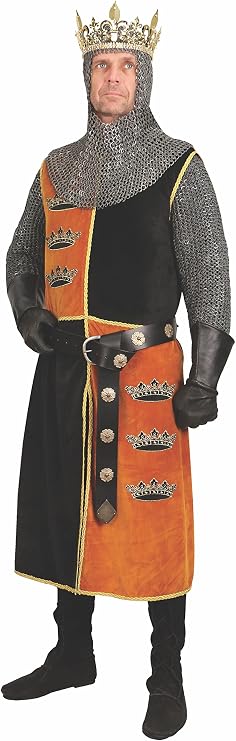 Museum Replicas King Arthur Pendragon Tunic - Small/Medium Black and Gold