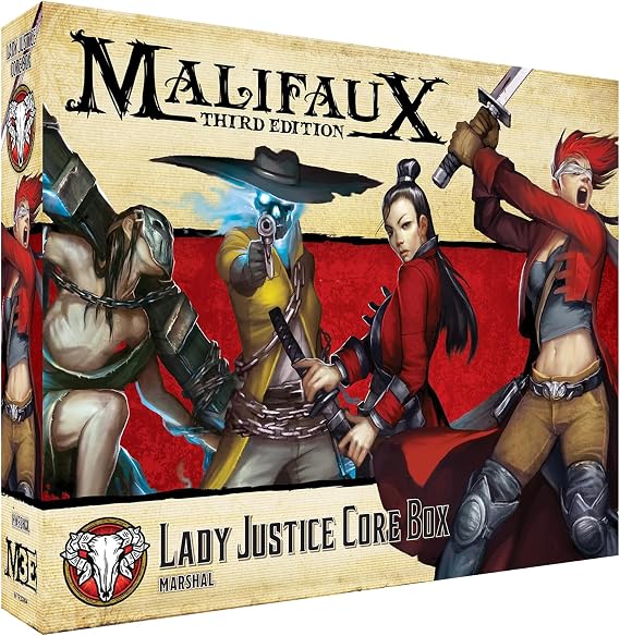 Malifaux Third Edition Lady Justice Core Box