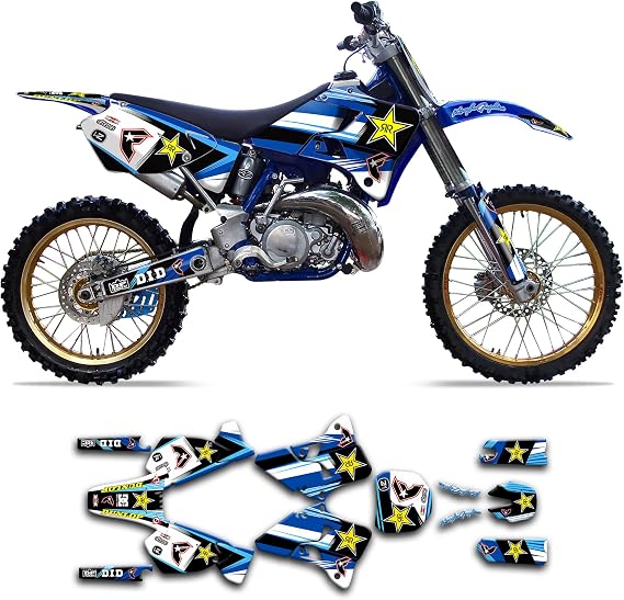 Custom Decal Kit for YZ125 YZ250 YZ 125 YZ 250 1996 1997 1998 1999 2000 2001, YMYZ9601002-KR