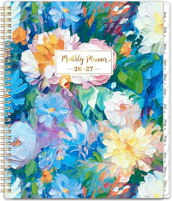 Monthly Planner 2026-2027 - 9" x 11"Monthly Planner,26-27 Calendar Planner