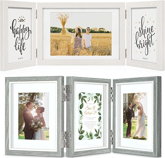 Afuly 3 Picture Frame and 5x7 Floating Picture Frame